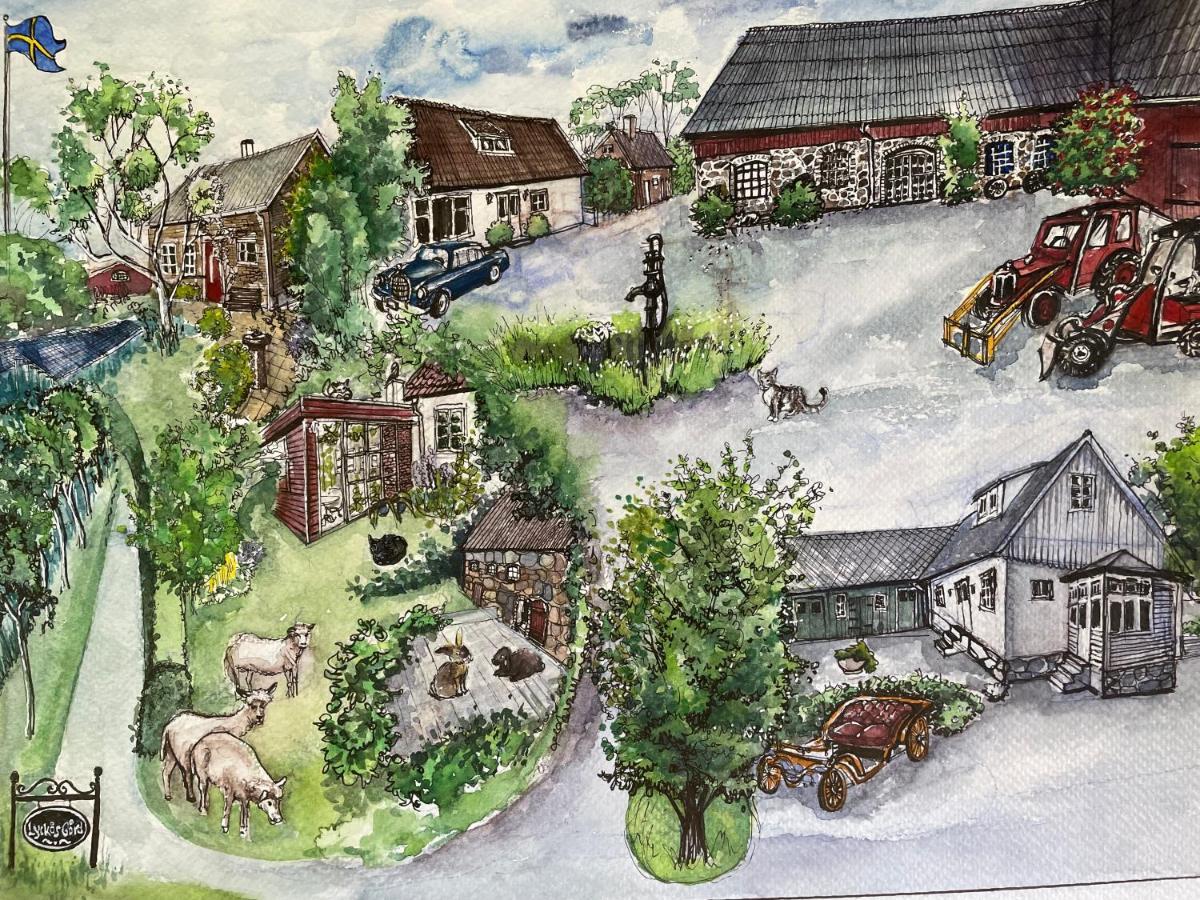 Lyckas Gards Gaestboende Höganäs Exterior foto